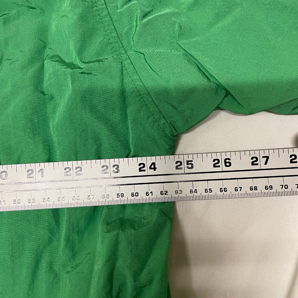 Diane Von Furstenberg green windbreaker pullover - Picture 10 of 13
